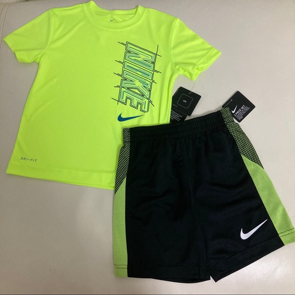 Nike dri-fit neon active shorts set 2137 - Picture 5 of 5